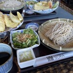 ＳＯＢＡ ＤＩＮＩＮＧ 空楽 - 料理写真:天ぷら御膳！