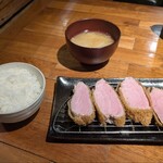 とんかつなかや - ヒレカツ定食