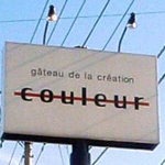 クルール - gâteau de la création couleur