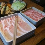 Shabu Shabu On Yasai Takamatsu Kida Ten - 肉と野菜