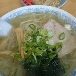 Ramen Hyakuban Tomikawa Ten - 塩とチャーハン