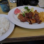 びっくり食堂 - ポークチャップセット