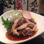 居酒屋どらごん - 砂肝とせせりのねぎポン酢