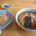 Tenmei - ラーメン、炒飯セット♪