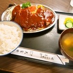 十三 大富士 - ①ポークチャップ定食