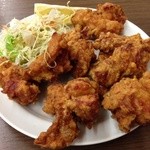 Taiwanese Kouun Rai Ookami Ten - 唐揚げ(^O^)／ なんと、ひとつひとつが巨大な唐揚げ(^O^)／