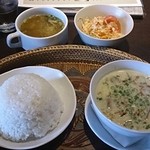 Warung Seminyak - ランチ:グリーンカレー