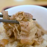 松屋 - 柔らかく美味しくなったというお肉