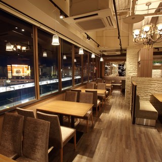 Atmosphere ◎The store has a panoramic view of Shizuoka city!