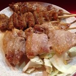 Hakata Yatai Satsumaya - 串を何本かいただきました