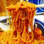 麺や 新のすけ - 赤地獄・リフトしてみました〜♪