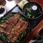 Ima Katsu - 葉わさびまぶし丼