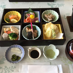 Restaurant Hanakairou - 松花堂弁当(2014.10)