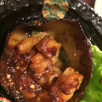 Watanabe - 茄子田楽
                        食感はアワビのよう 皮も食べられる