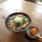 レストハウス城峯 - 料理写真:けんちんうどん680円