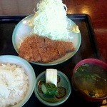 Shokujidokoro Takamatsu - とんかつランチ