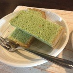 和らく - 抹茶シフォンケーキ