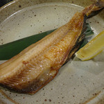 Sosaku Washoku Dining Fukusuke - 2012年10月　一夜干し　400円。ほっけでした