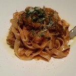 ITALIAN BAR diario - 猪のラグーソース〜生パスタのタリアテッレで