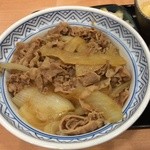 Yoshinoya Fukuroi Ten - あたまの大盛り:ネギだく・つゆぬき