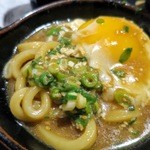 Sanuki Udon Shikokuya - 2014.12味噌煮込みうどん玉子入り