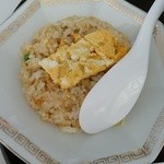 香妃園 - 【2015.2.10(火)-日替わりランチ(チャーハン＋ラーメン)580円】のチャーハン