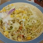 松屋 - セットの野菜サラダ