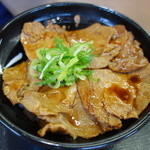 Yoshinoya Yongosen Kuroiwa Ten - ロース豚丼（￥450税込み）