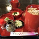 日本そばうえたけ - 料理写真:三味蕎麦　７５０円