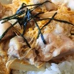 まんまや - 親子丼のアップ