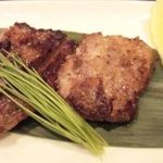 常盤寿司 - まぐろのカマ焼きです。