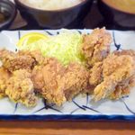 吟くら - (ﾗﾝﾁ)鶏からあげ定食 ￥650