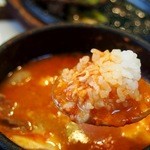 Sundubu Hinabe Manma Shinchi Honten - スンドーフ（ご飯を浸して食べる）