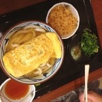 Marugame Seimen Ebina Ten - 690円の肉玉うどん