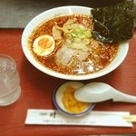 叶食事処 - ピリ辛ラーメン