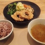 Fukamidori - 「菜食プレート」1,000円　　食後に珈琲or紅茶が選べます。　　