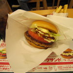 MOS BURGER Shibuya Maruyamacho Ten - フレンチフライポテトＳ/コーラＭ　セット　740円