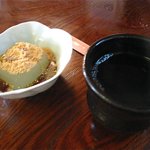 Yamabe En - くず餅＋コーヒーセット（400円）