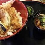 Sushi Masa - 上天丼セット♪