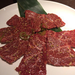 Yakiniku Housen Matsumoto Ten - ロース(100g)(¥1,180)