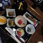 合掌造りのお宿かやぶき - 晩ご飯→