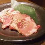 Genki Shichirin Yakiniku Gyushige Fujimidaiten - 黒豚カルビ　