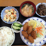 Futamiya - かきフライ定食600円