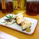 Totoya - 2015年5月　穴子白焼き【640円】すごい弾力！ここ以外では食べられない一品！