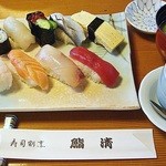 Sushi Sei - ランチにぎり　1080円　（’’ｂ