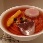 菓子工房　梅月堂 - アールグレイのゼリーがスープの「なんちゃってラーメン (450円)」