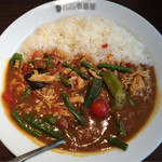 Curry House CoCo Ichibanya Kitaokazaki Ten - チキンと夏野菜のカレー