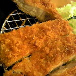 Tonkatsu Hamakatsu Kitakyushu Moji Ten - ロースカツ定食のロースカツをアップでどうぞ！ﾎﾗ！食べたくなってきたｗｗ