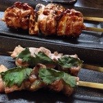 Yakitori Ren - 鶏梅しそとねぎま