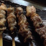 Yakitori Ren - ぼんじり塩と鶏にんにく塩